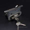 Stainless steel fire rate Sliding door lock set for timber door